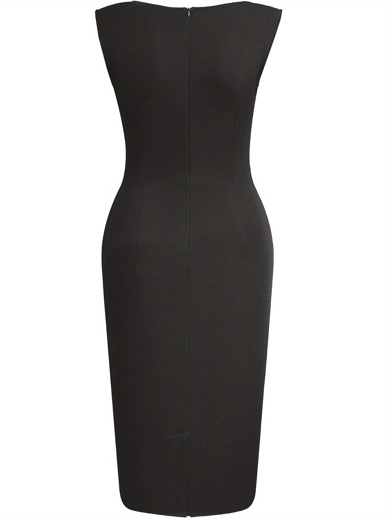 Ruched Pencil Dress