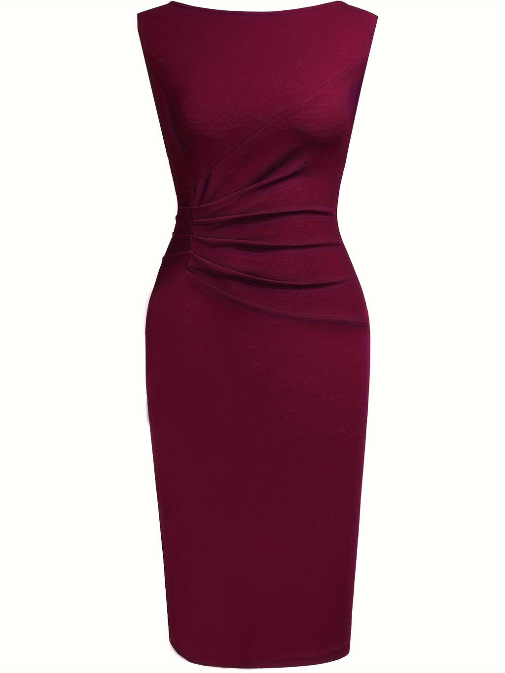 Ruched Pencil Dress