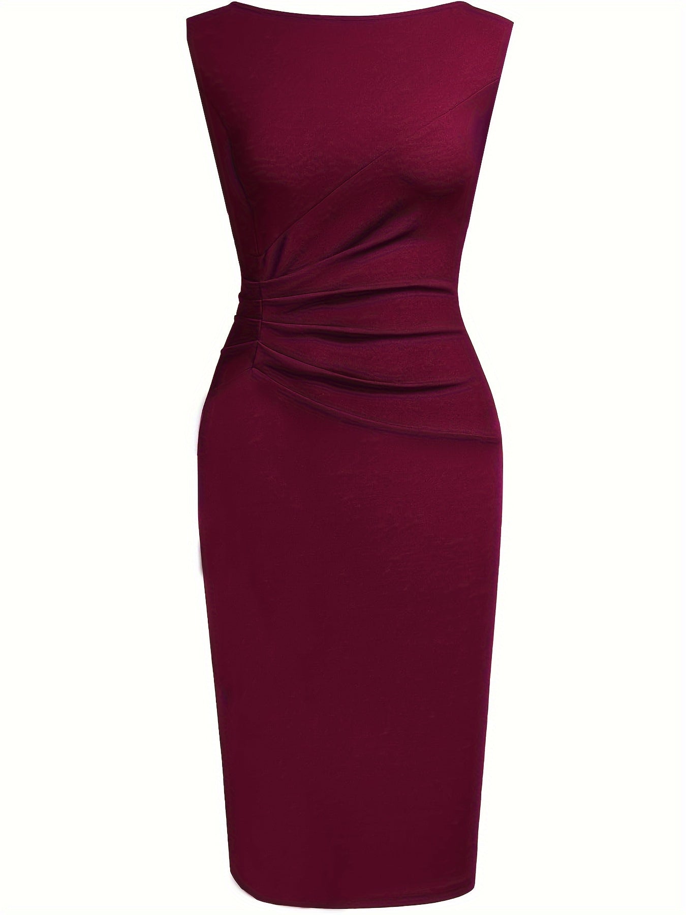 Ruched Pencil Dress