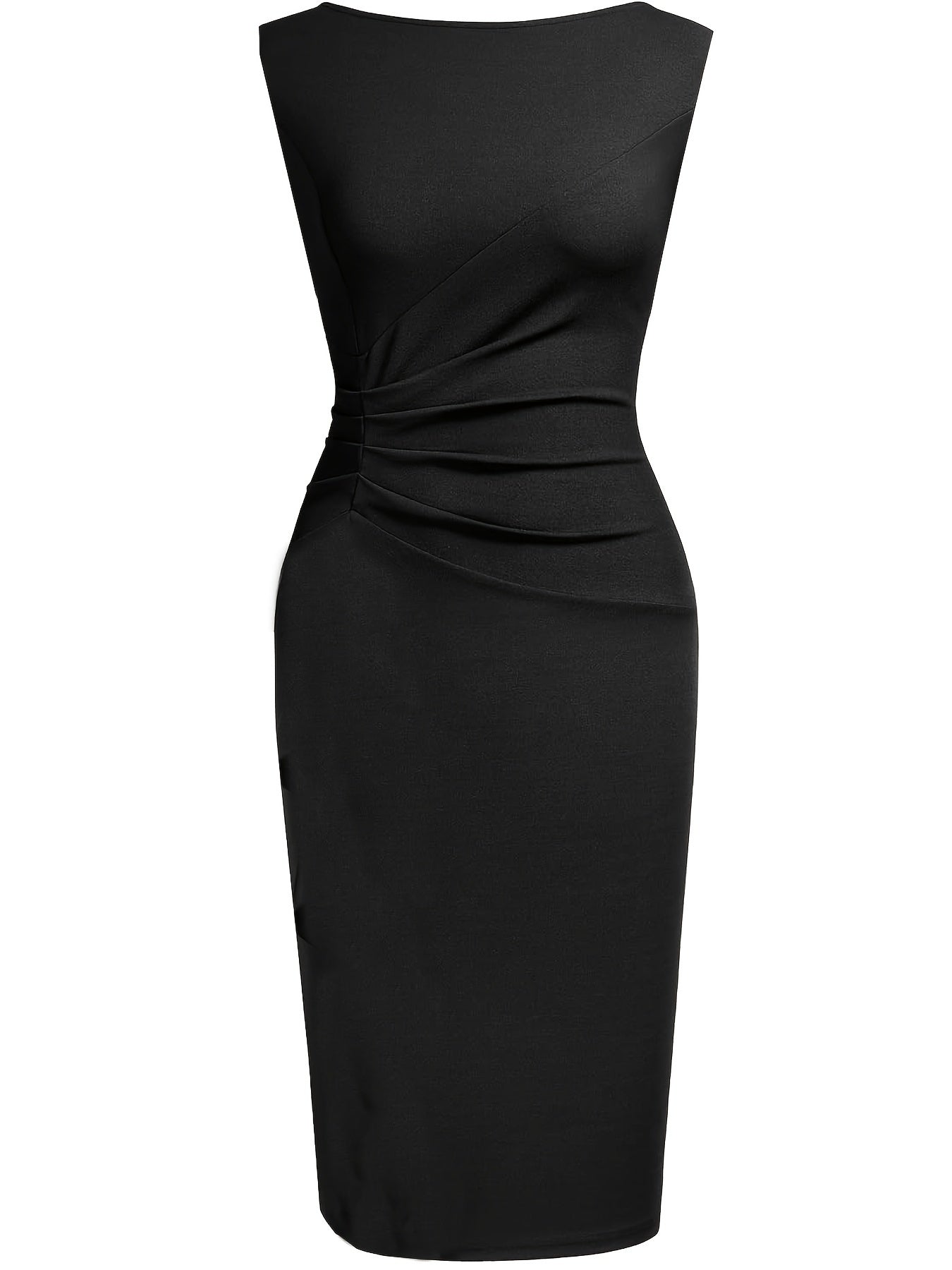 Ruched Pencil Dress
