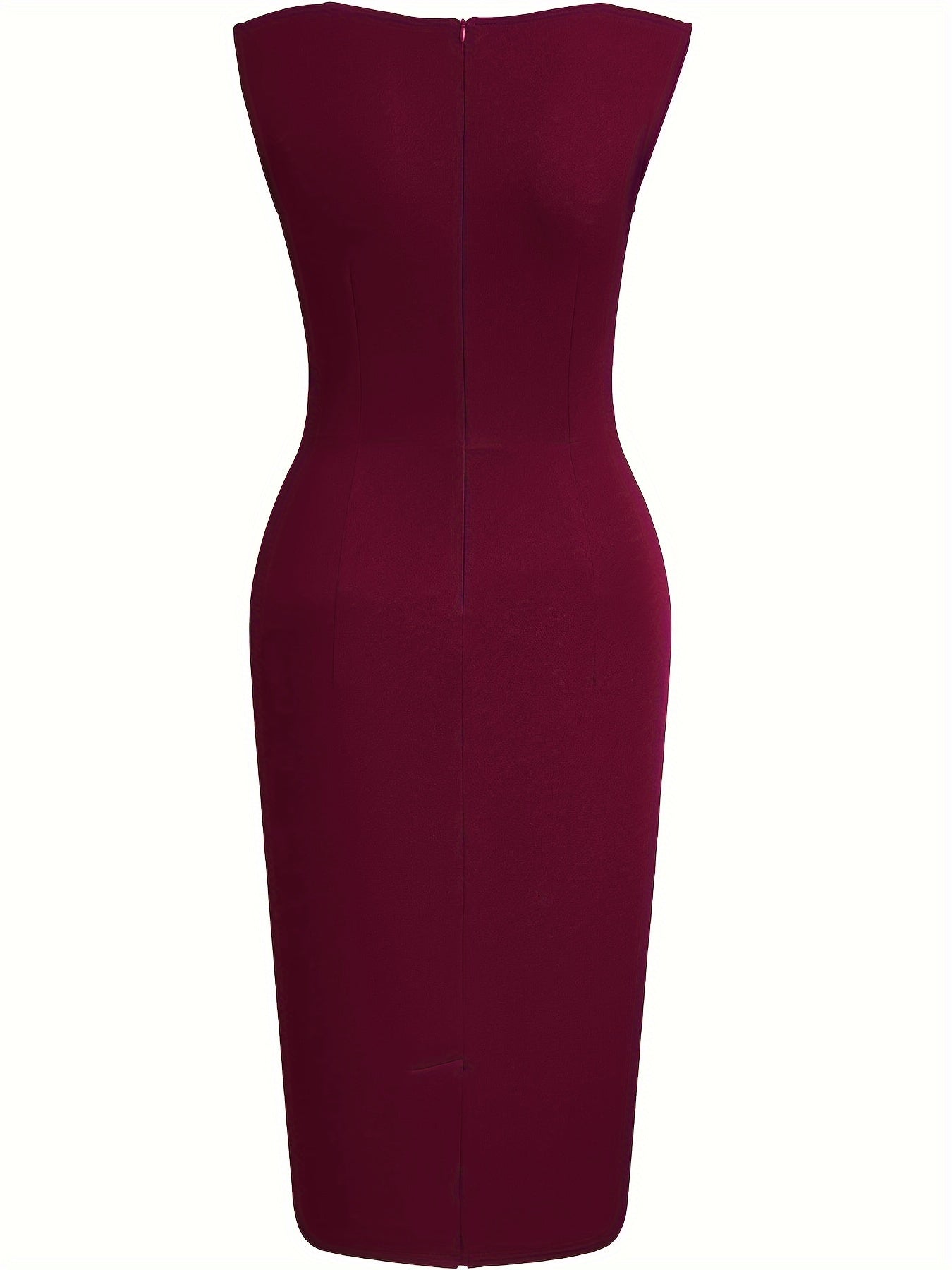 Ruched Pencil Dress