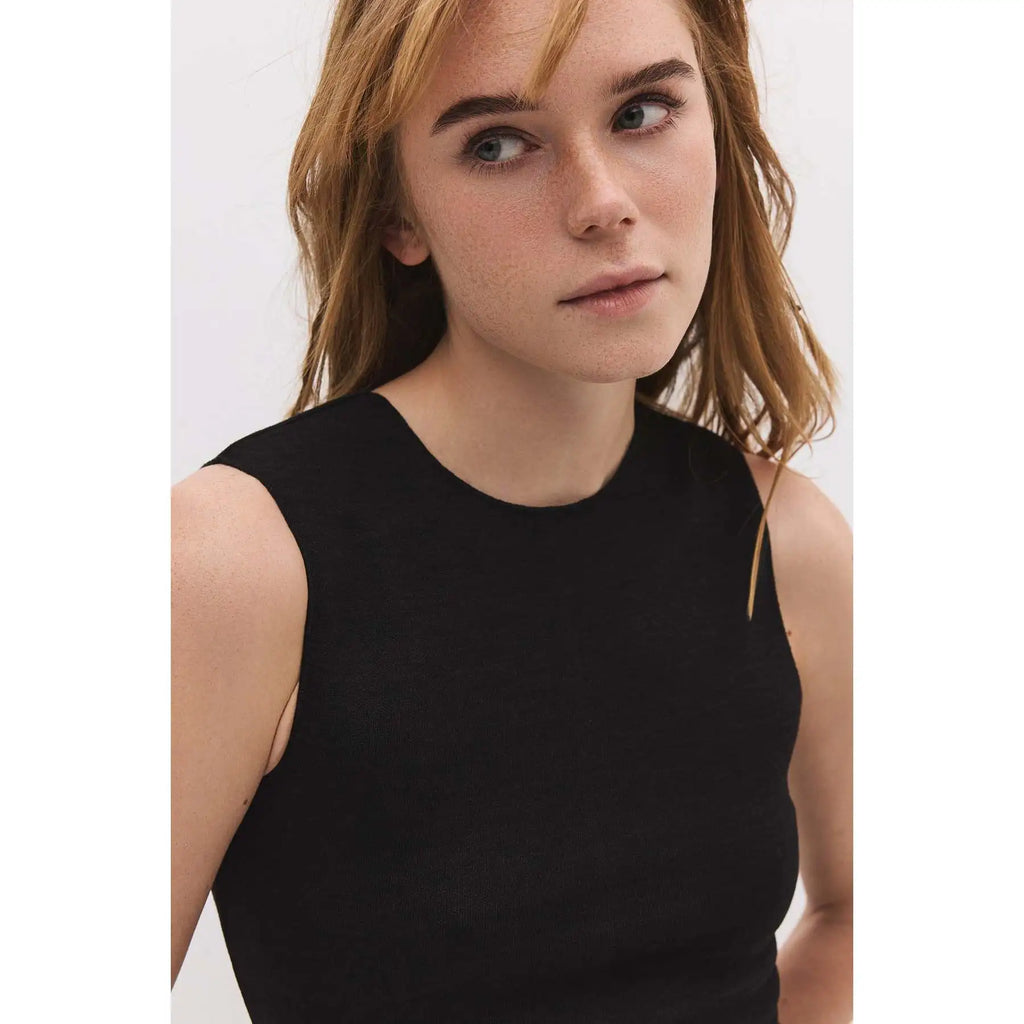Slit Midi Dress