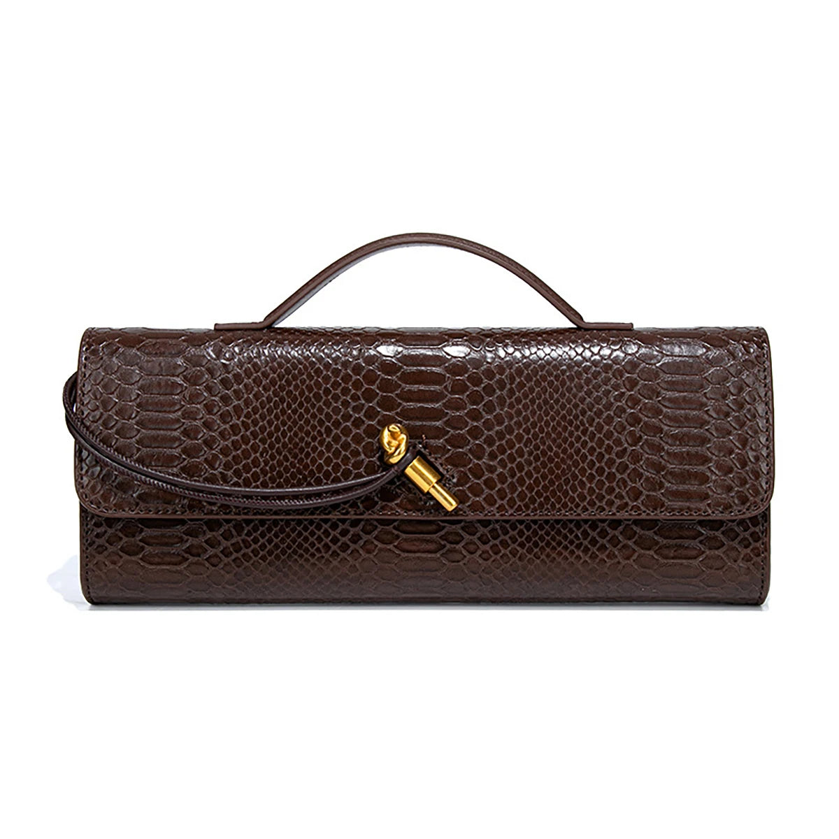 Crocodile Baguette Bag
