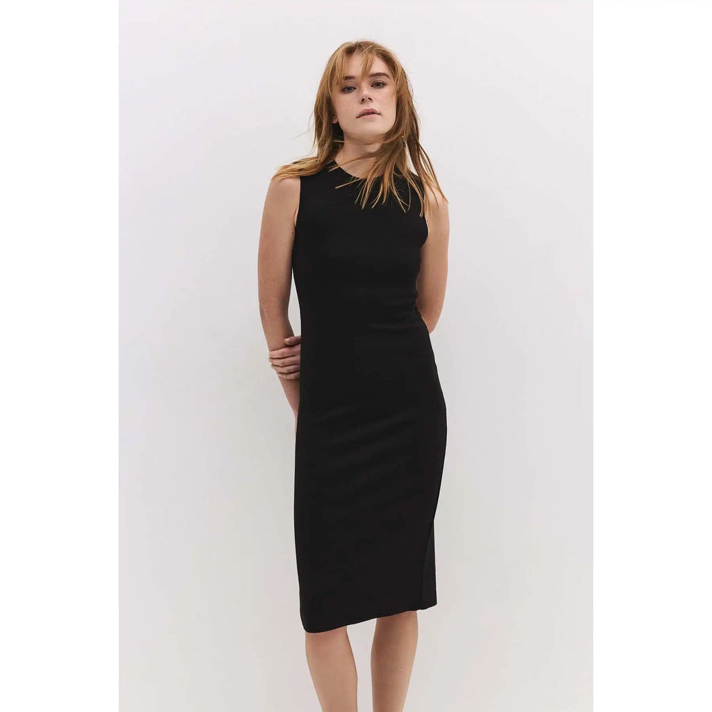 Slit Midi Dress
