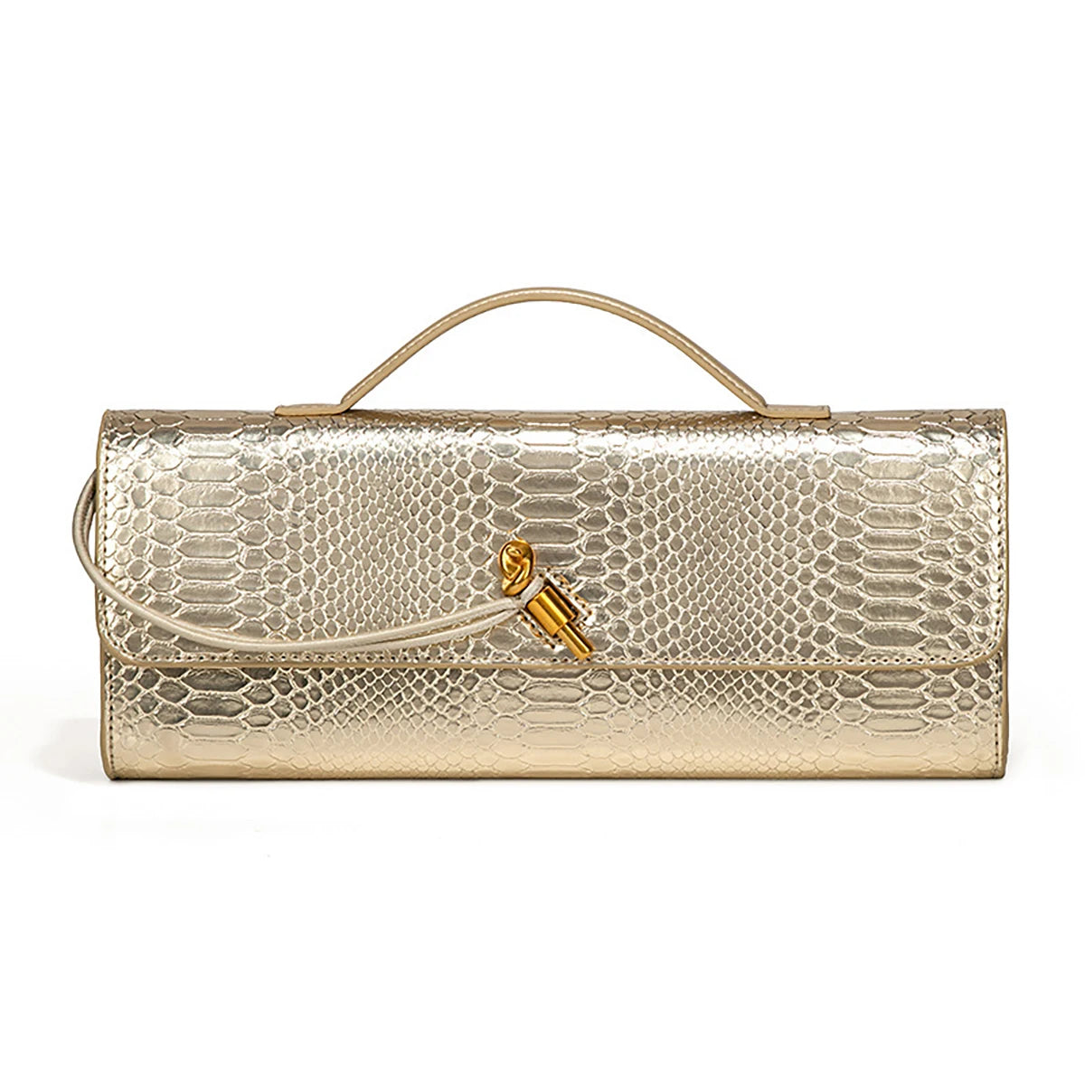 Crocodile Baguette Bag
