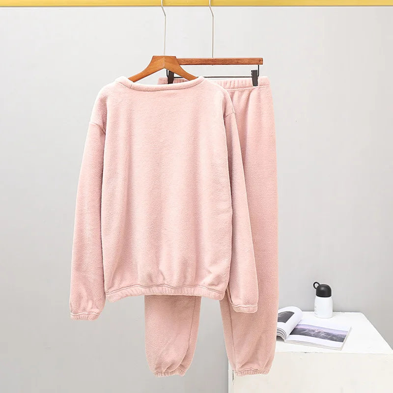 Velvet Fleece Flannel Pajama
