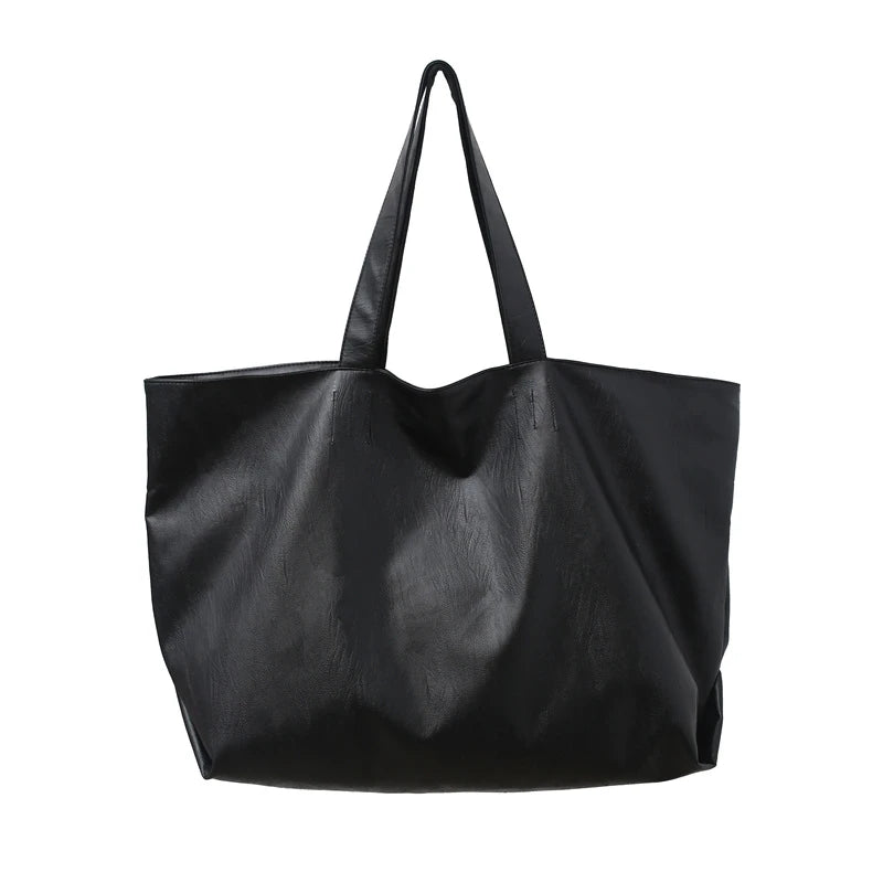 The Soft Leather Oversized Tote