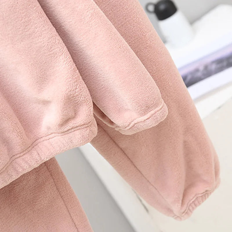 Velvet Fleece Flannel Pajama