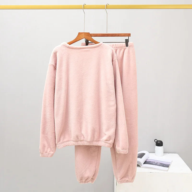 Velvet Fleece Flannel Pajama