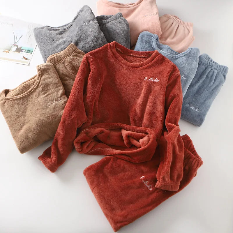 Velvet Fleece Flannel Pajama