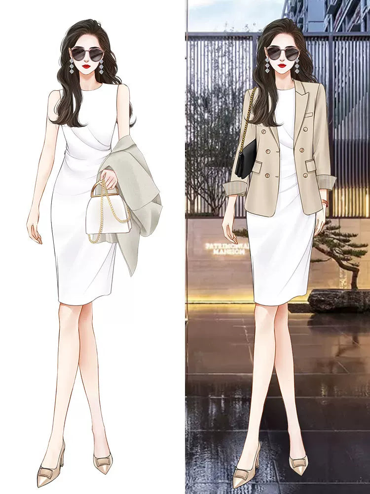 Sleeveless Shift Dress