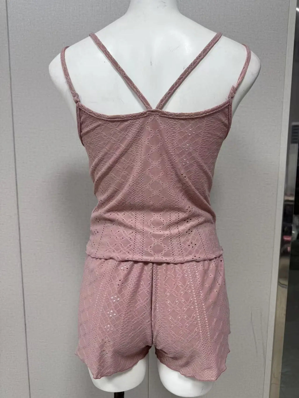 Eyelet Knit Lounge Set