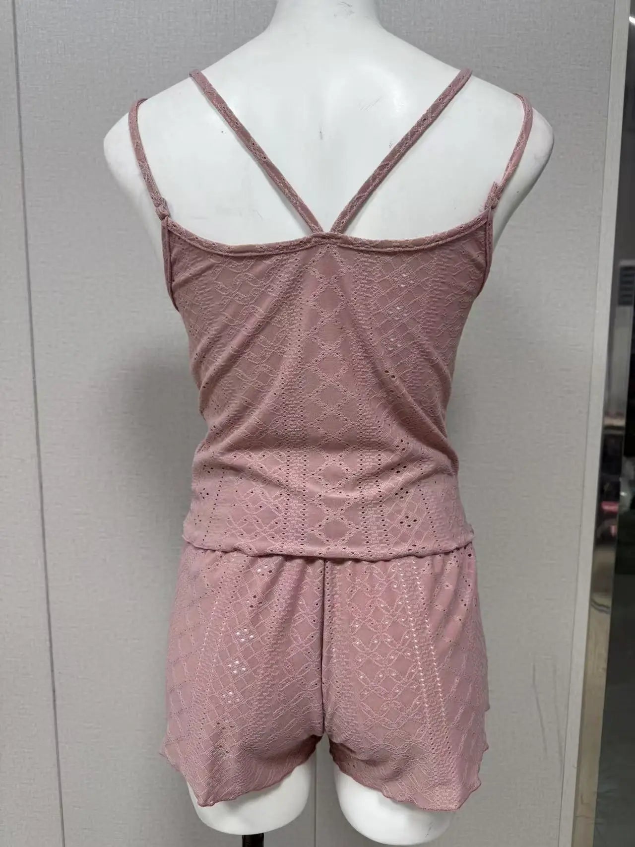 Eyelet Knit Lounge Set