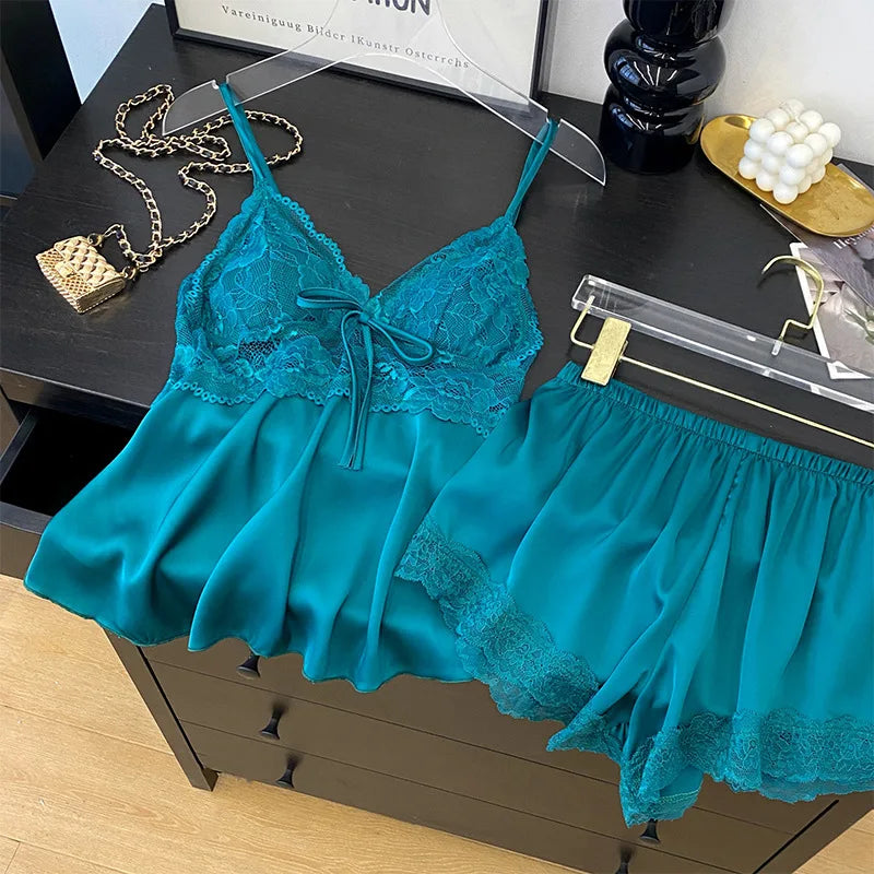 Suspender Lounge Set