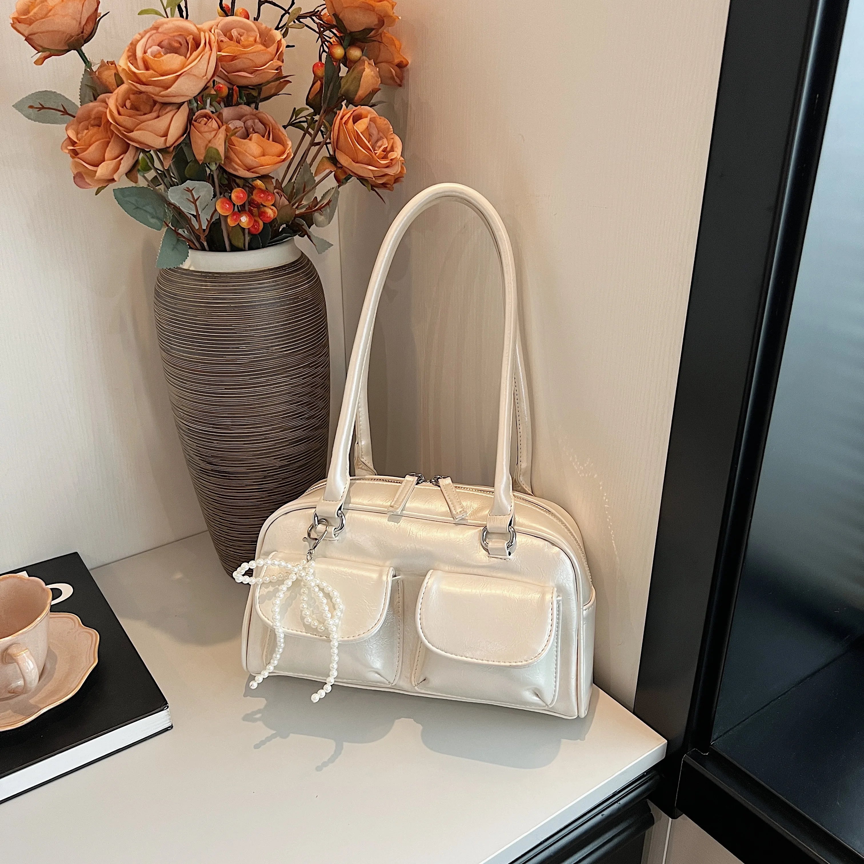 Bow Pillow Shoulder Bag