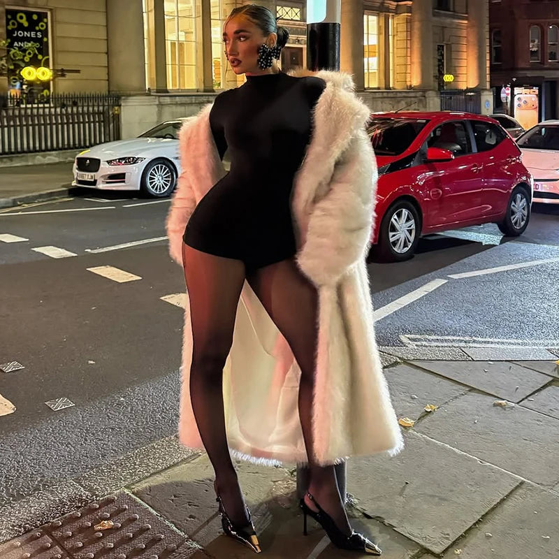 Vintage Faux Fur Overcoat