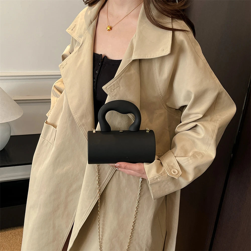 The Elegant Cylinlder Crossbody Bag