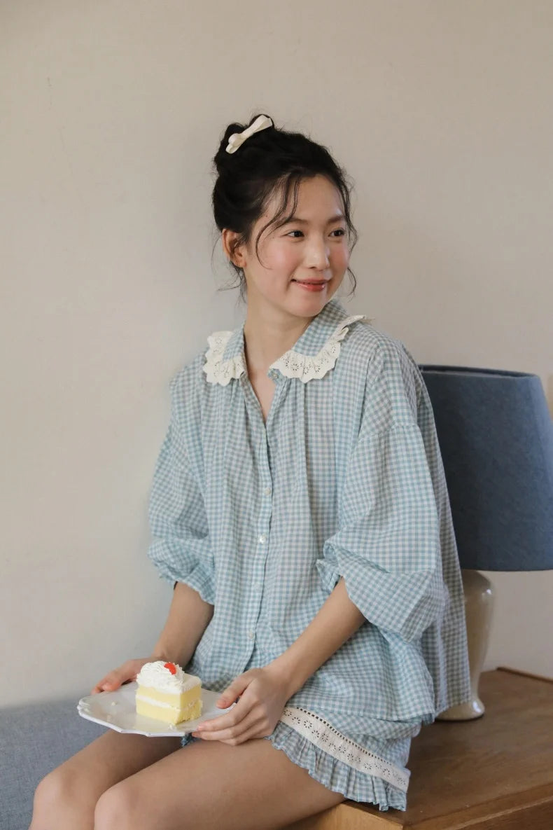 100% Cotton  Vintage Pajama Set