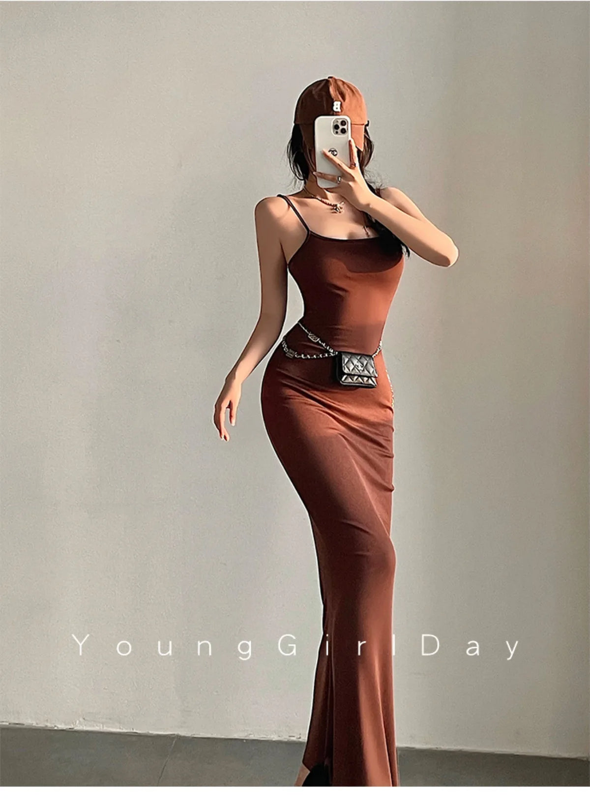 Slim Fit Fishtail Dress