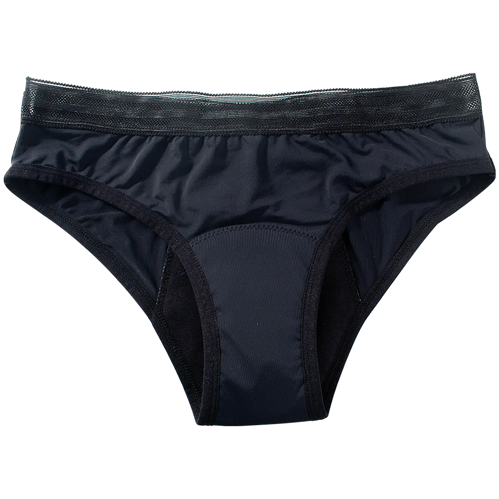Seamless Cotton Menstrual Panties 4-Layer Leakproof Fast Absorption Women Period Panties Mid-Rise Incontinence Undies