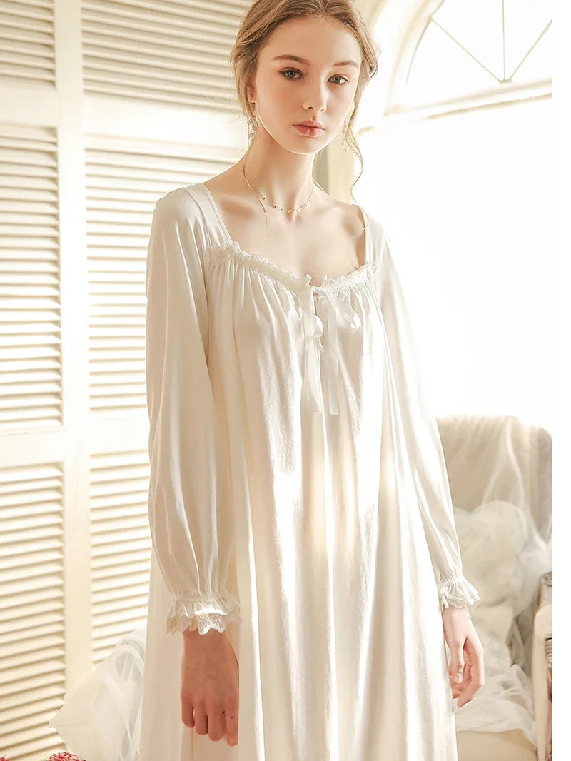 Victorian Ruffle Nightgown