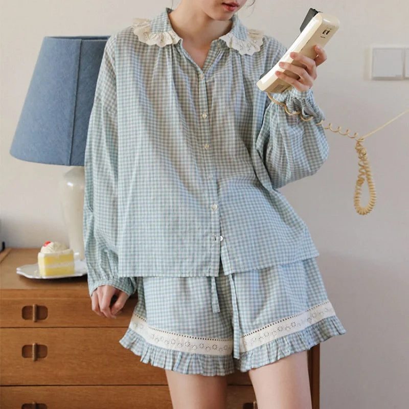 100% Cotton  Vintage Pajama Set