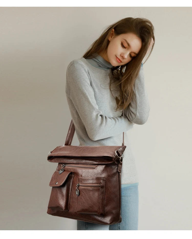 The Retro Crossbody Tote Bag