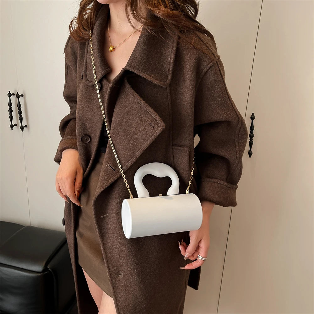 The Elegant Cylinlder Crossbody Bag