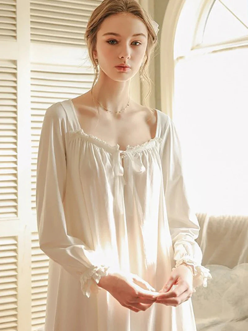 Victorian Ruffle Nightgown