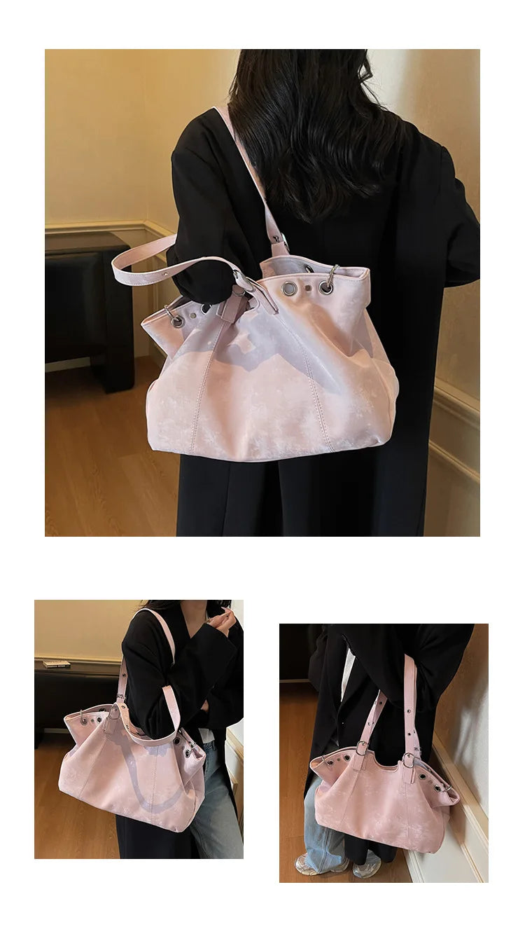 The Suede Personaility Tote