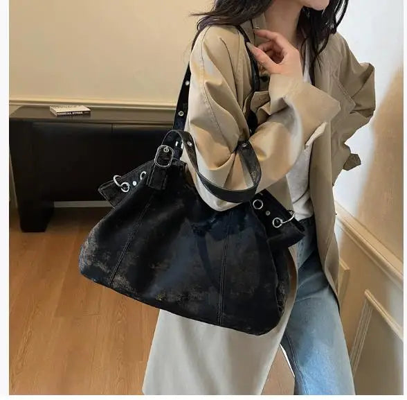 The Suede Personaility Tote