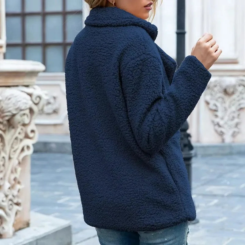 Oversized Fleece Coat
