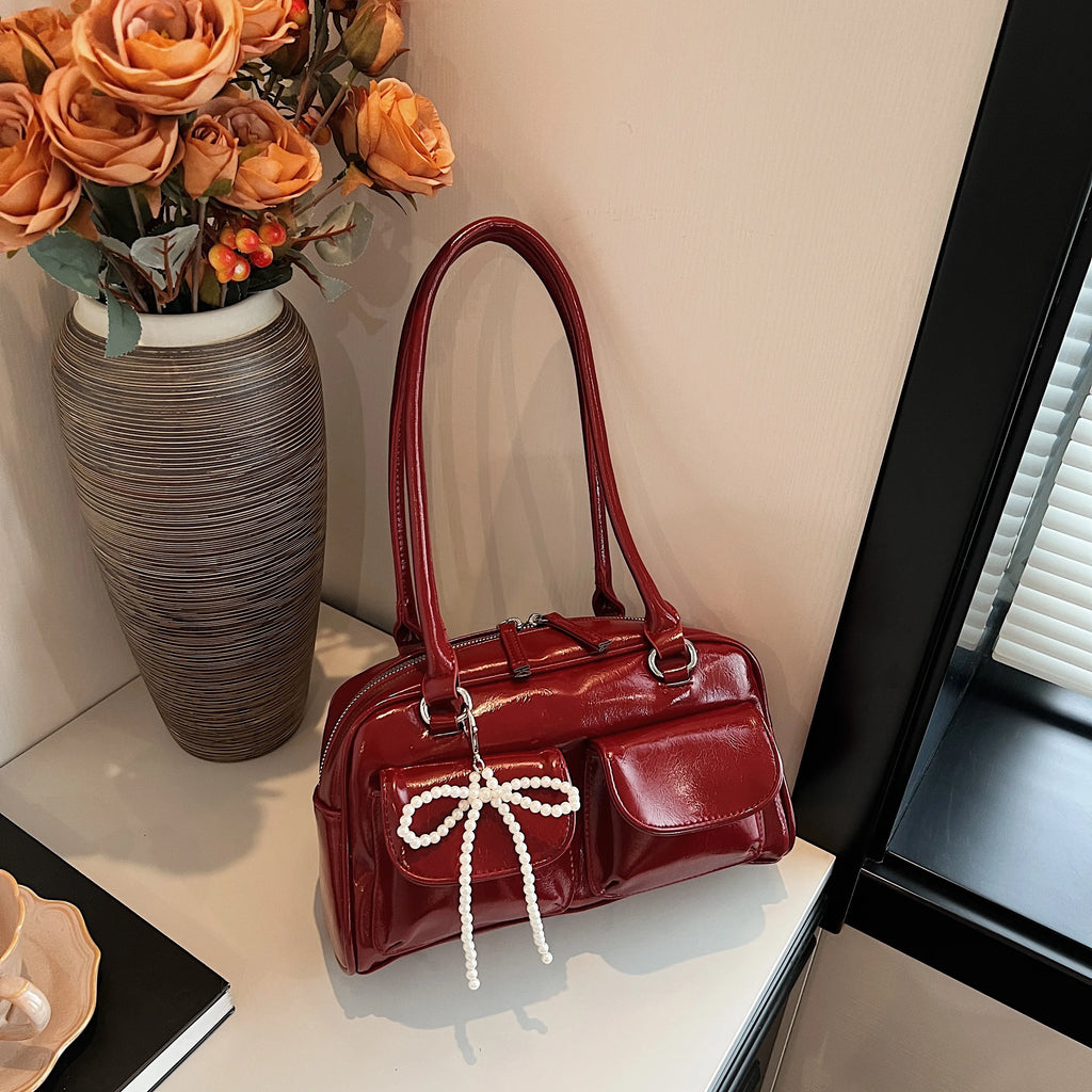 Bow Pillow Shoulder Bag