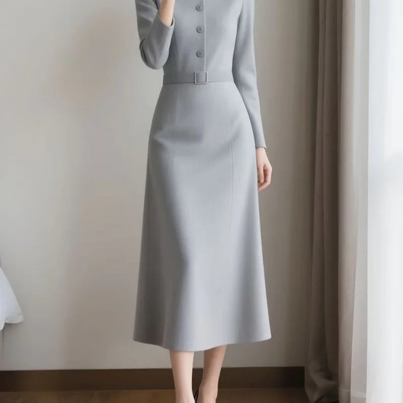 A-Line Long Dress