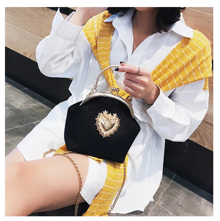 The Shiny Heart Luxury Bag
