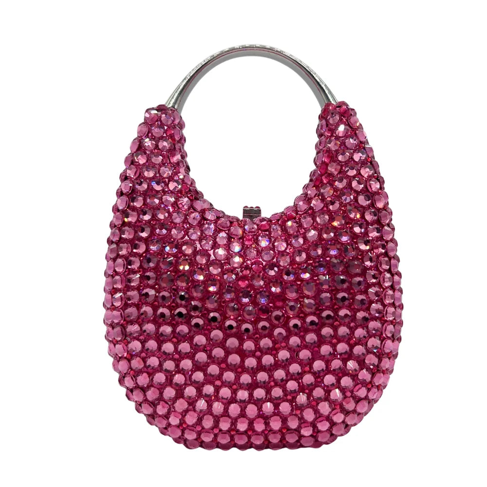 Crystal Pearl Minaudiere
