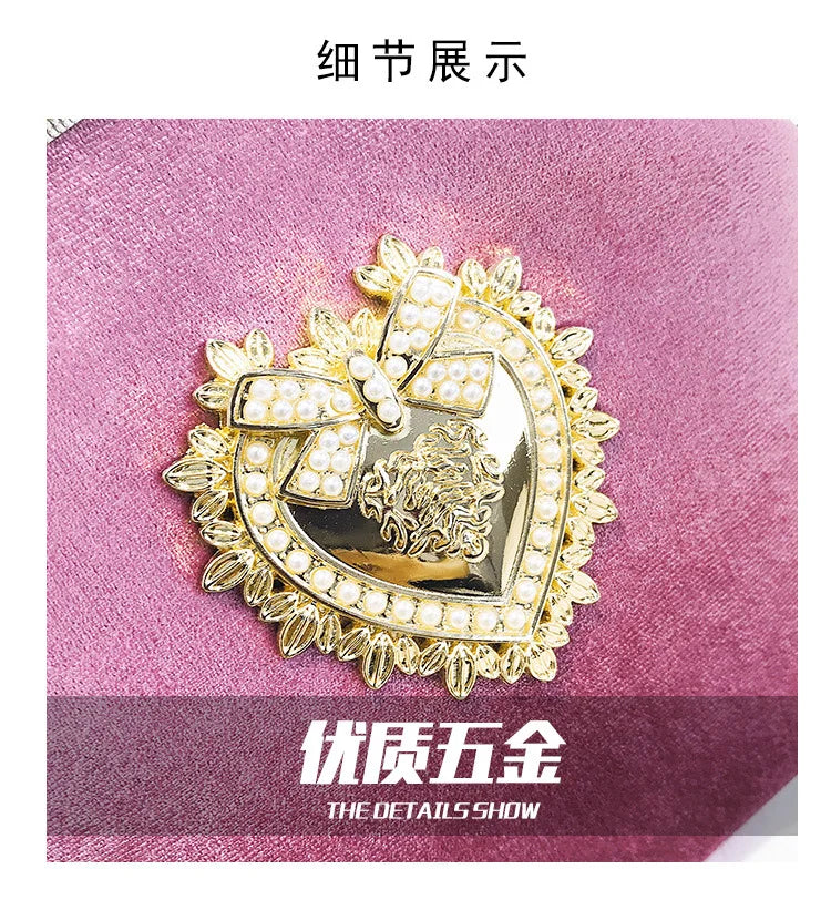 The Shiny Heart Luxury  Bag