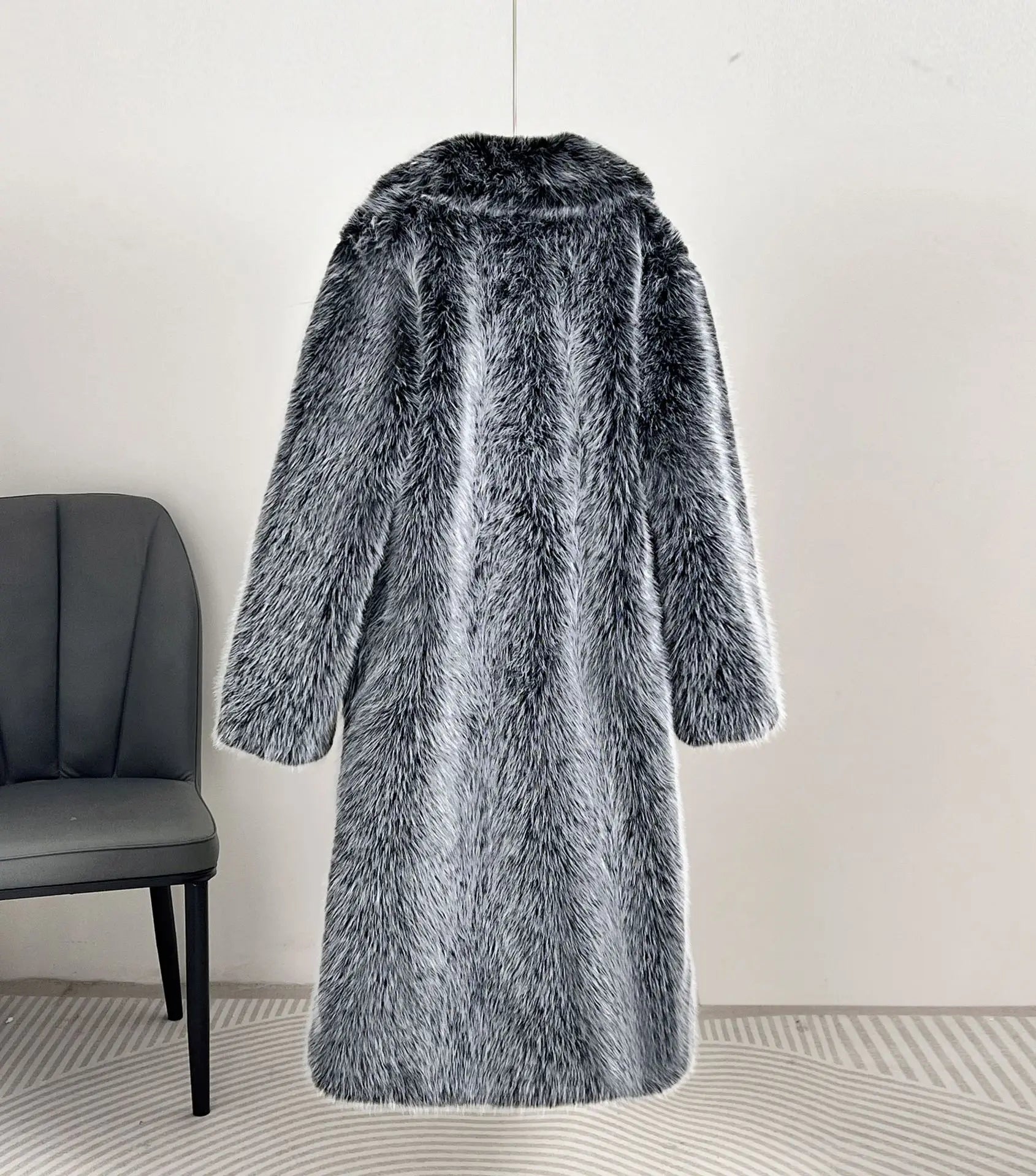 Vintage Faux Fur Overcoat