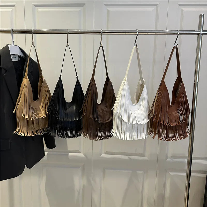 The Retro Tassel Tote