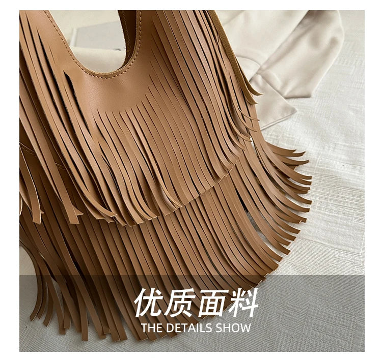 The Retro Tassel Tote