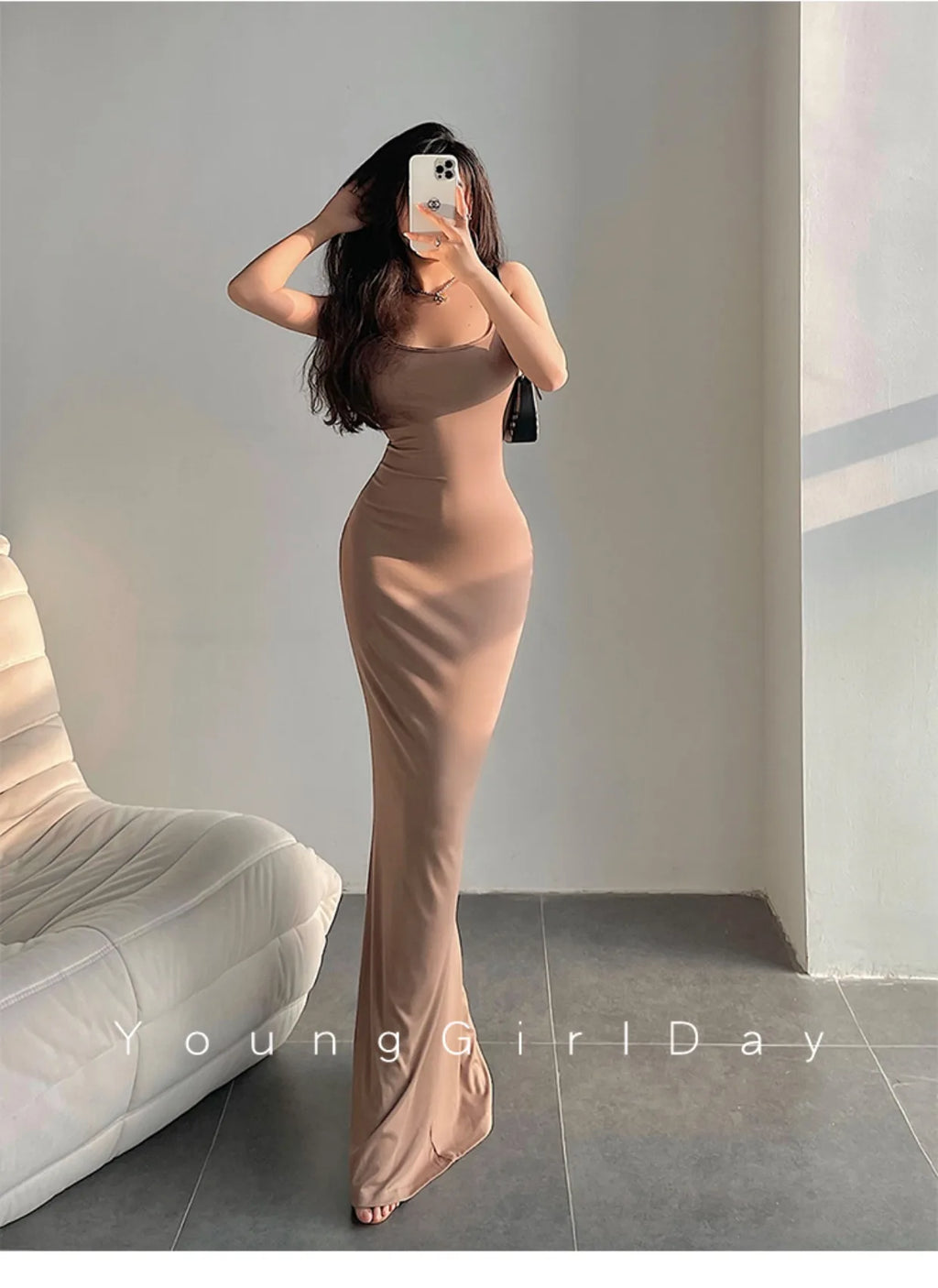 Slim Fit Fishtail Dress