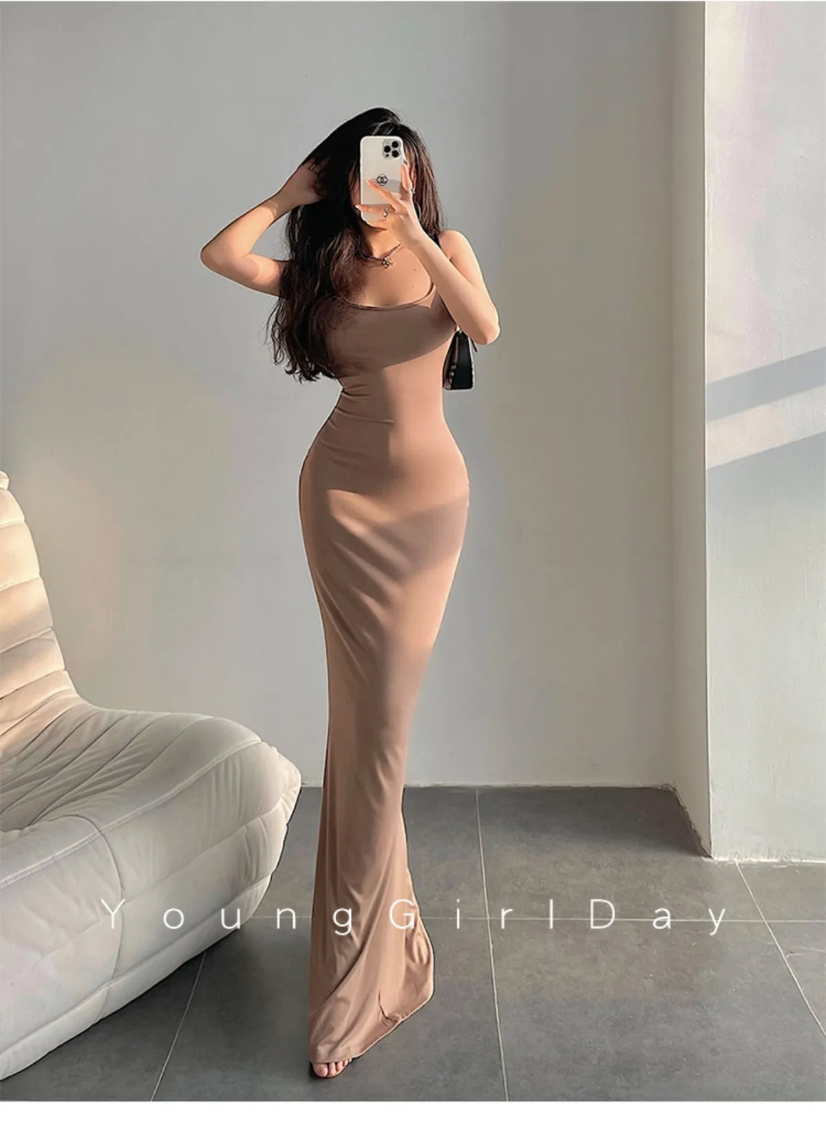 Slim Fit Fishtail Dress