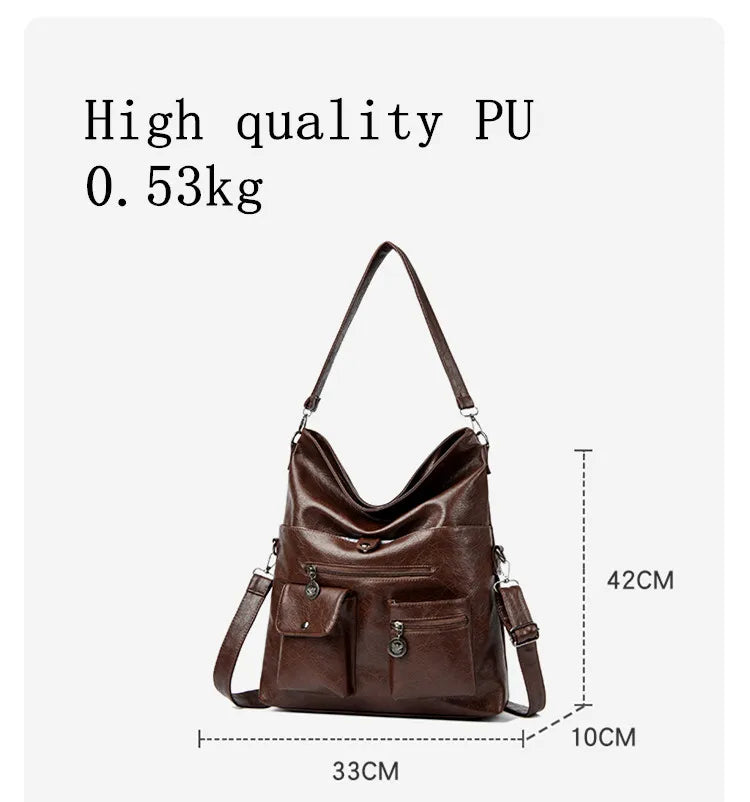 The Retro Crossbody Tote Bag