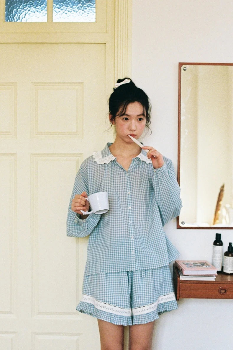 100% Cotton  Vintage Pajama Set