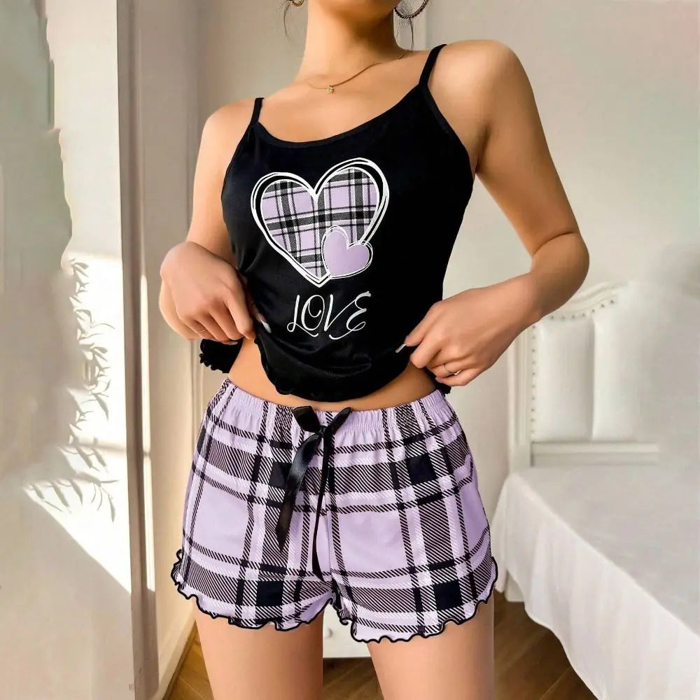 Fashion Cami Set Pajama