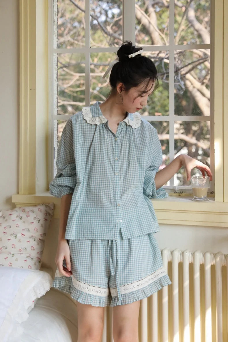 100% Cotton  Vintage Pajama Set