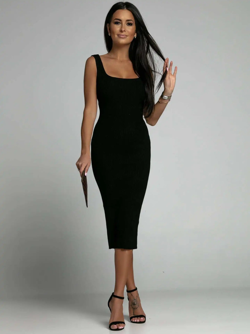 The Elegant Pencil Midi Dress