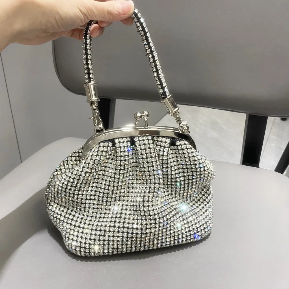 Rhinestone Wedding Clutch