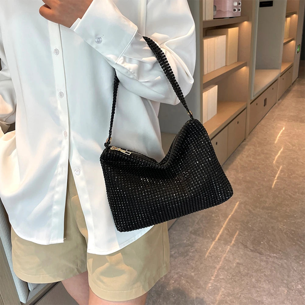The Elegant Glitter Clutch Bag