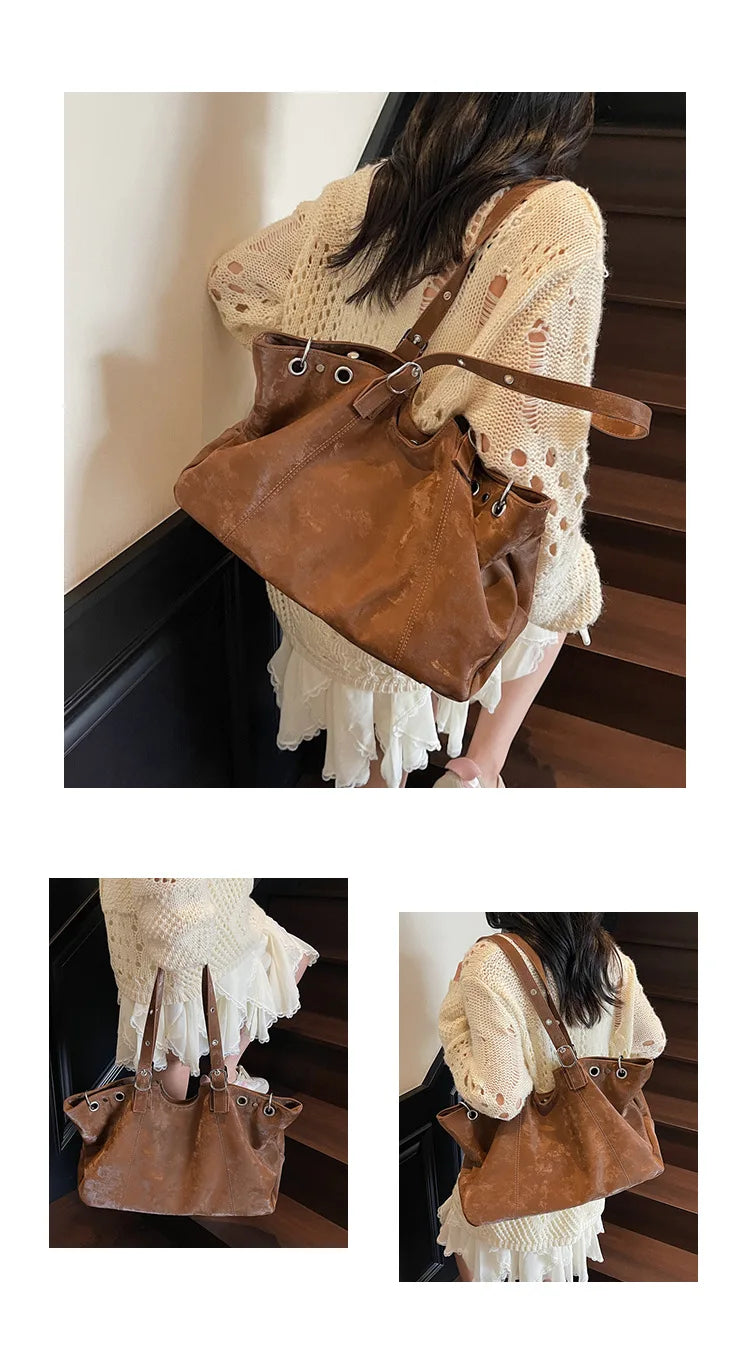 The Suede Personaility Tote